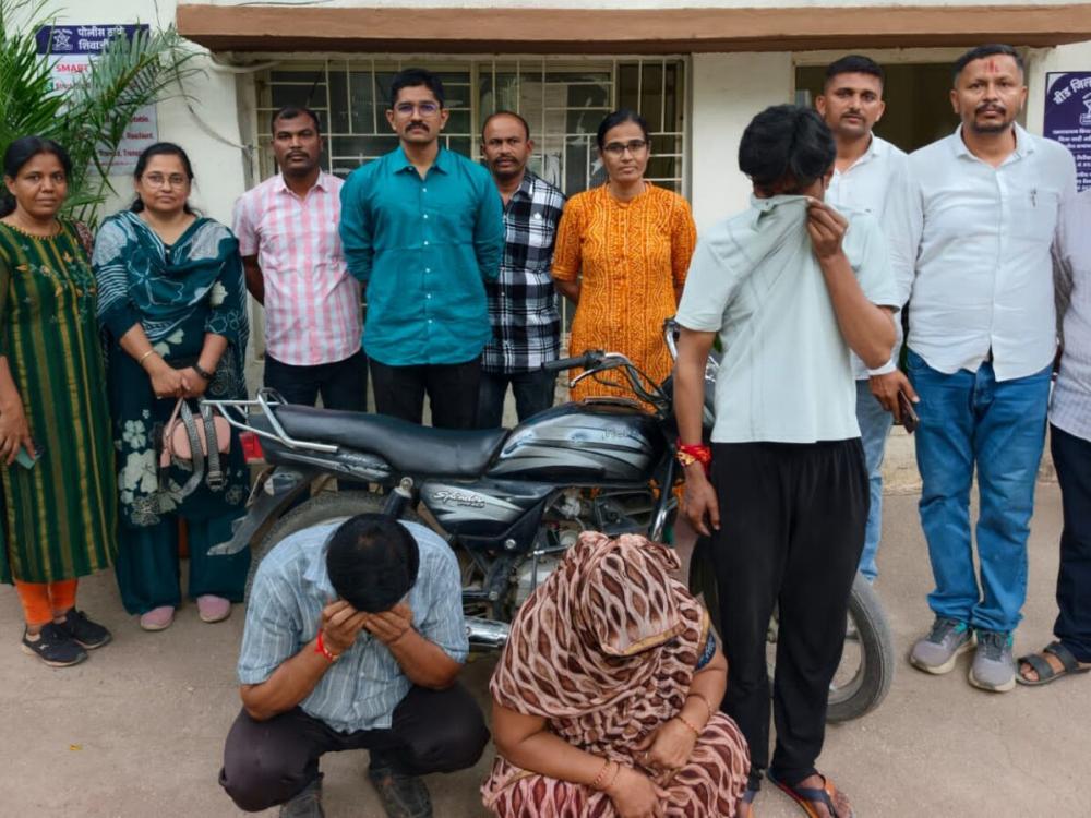 बीडमध्ये वेश्याव्यवसाय करणाऱ्यांवर कारवाई